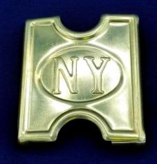 1881 ANSON MILLS BUCKLE-NY